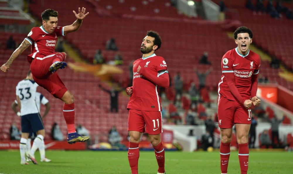  利物浦锋线火力全开五球大胜登上积分榜首位